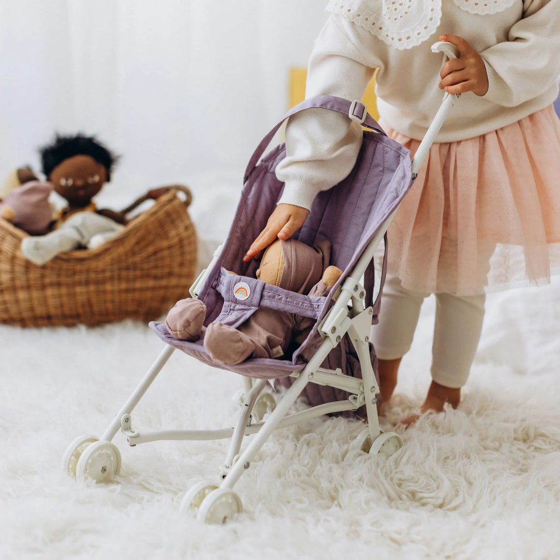 Cochecito de muñecas - Sollie Stroller Lavanda