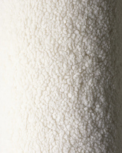 Moon chair - Teddy - Cream white