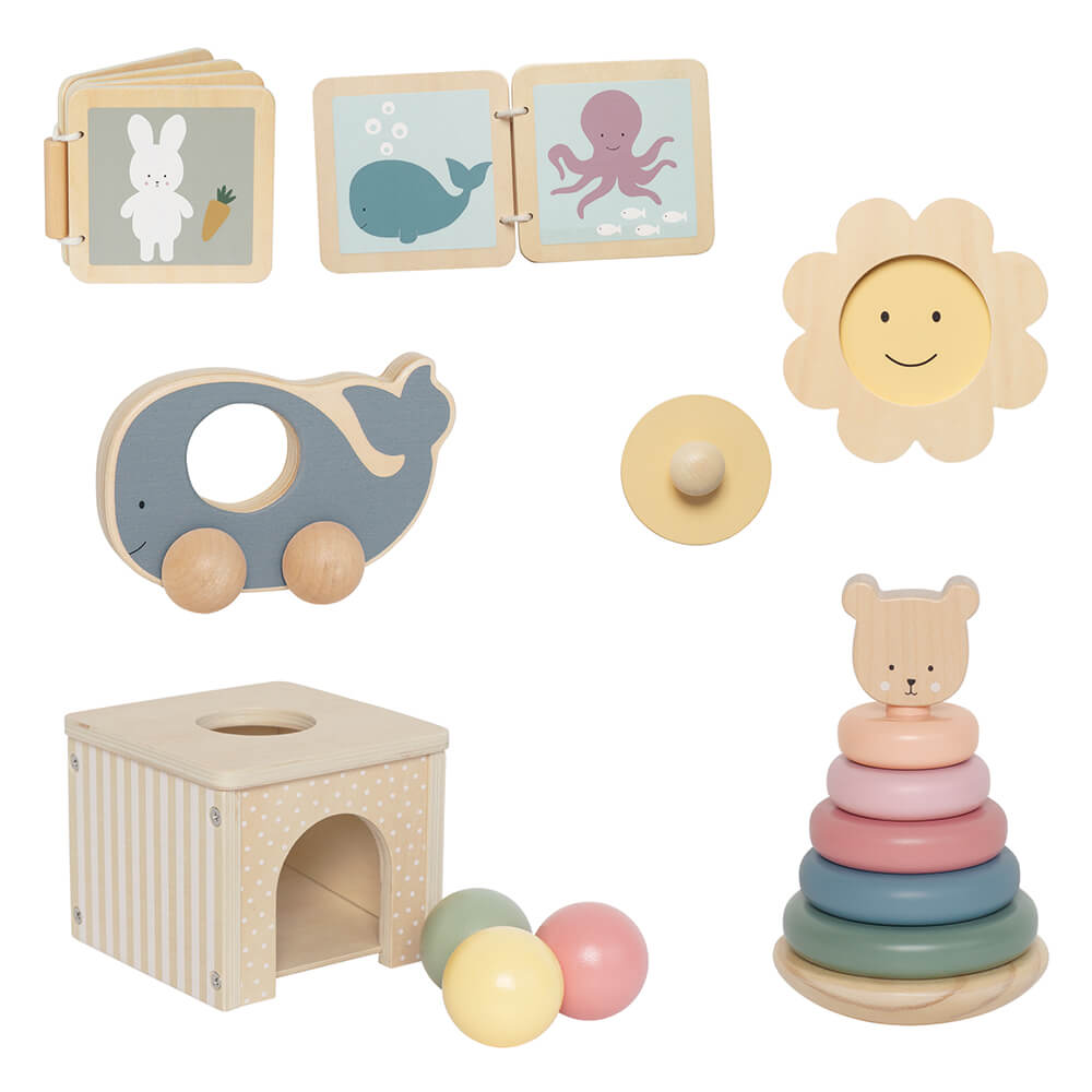 Caja Juega y Aprende - 6 - 12  meses