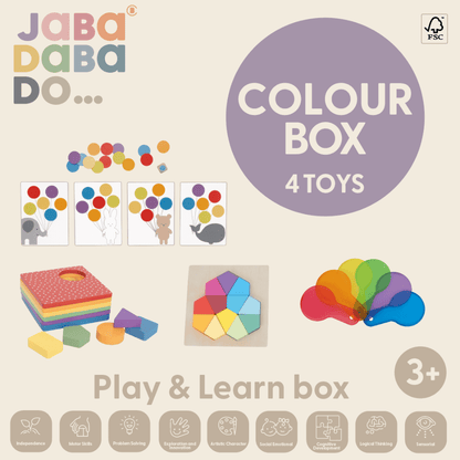 Caja Juega y Aprende - Los colores