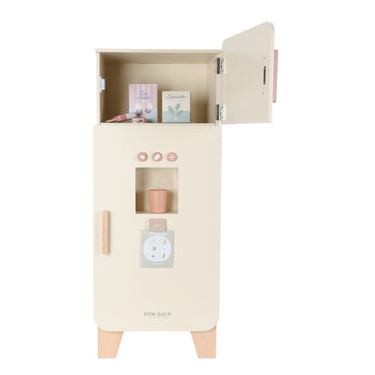 Nevera de Madera con Congelador y Cubitos de Hielo - 🔥 EDICIÓN LIMITADA