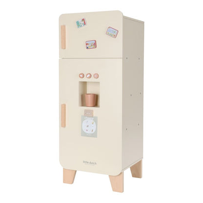 Nevera de Madera con Congelador y Cubitos de Hielo - 🔥 EDICIÓN LIMITADA