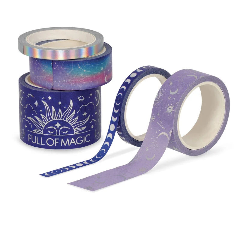 Cinta Washi tape - Magic (set de 5 cintas)
