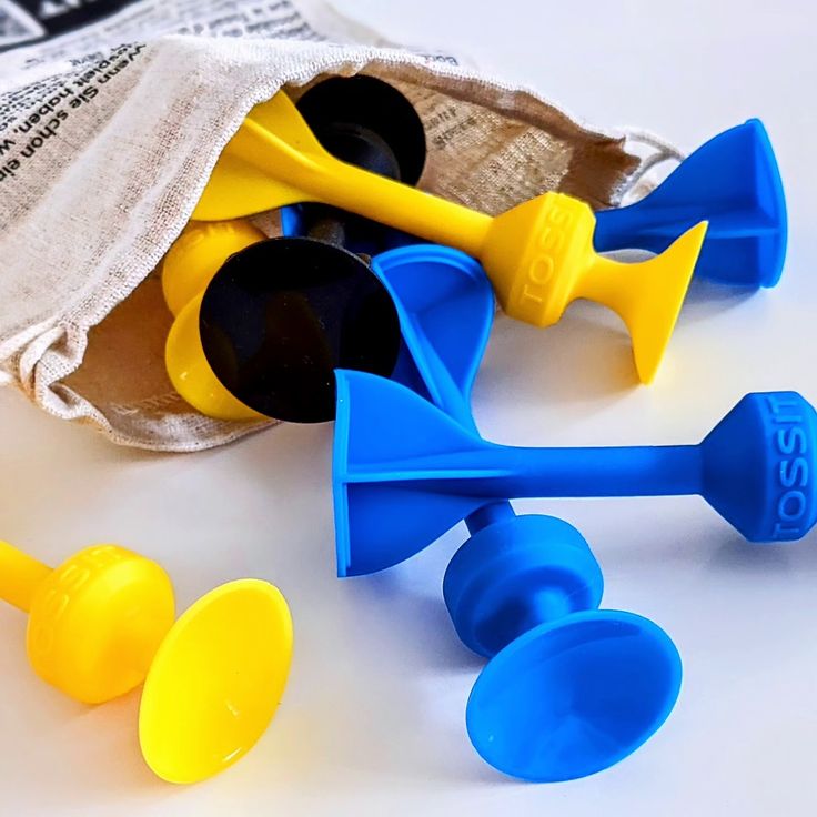 TOSSIT – Dardos de silicona con ventosa