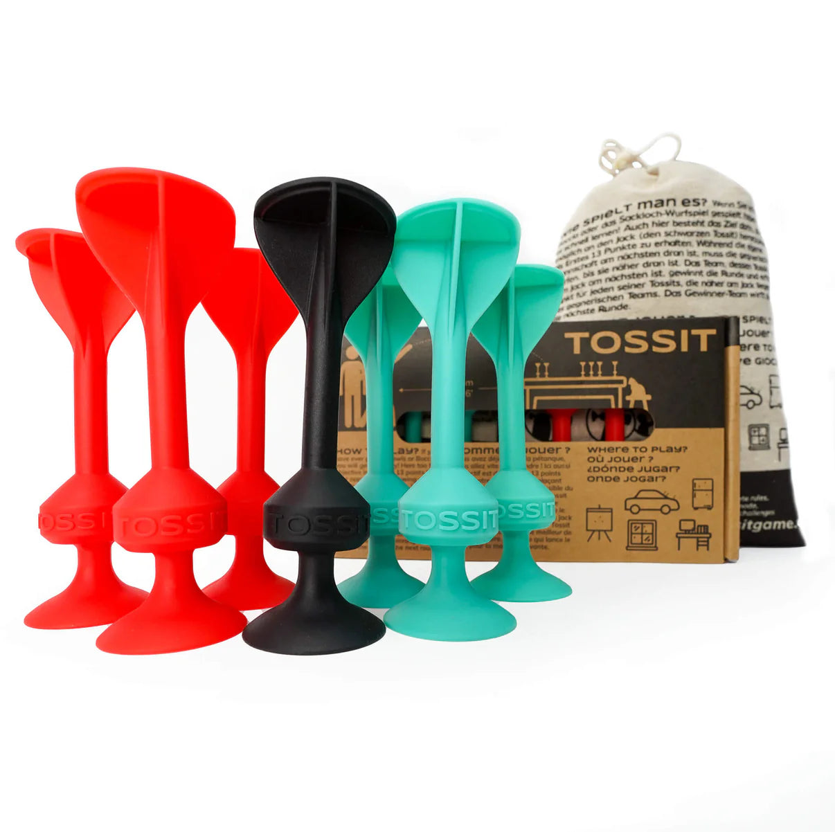 TOSSIT – Dardos de silicona con ventosa