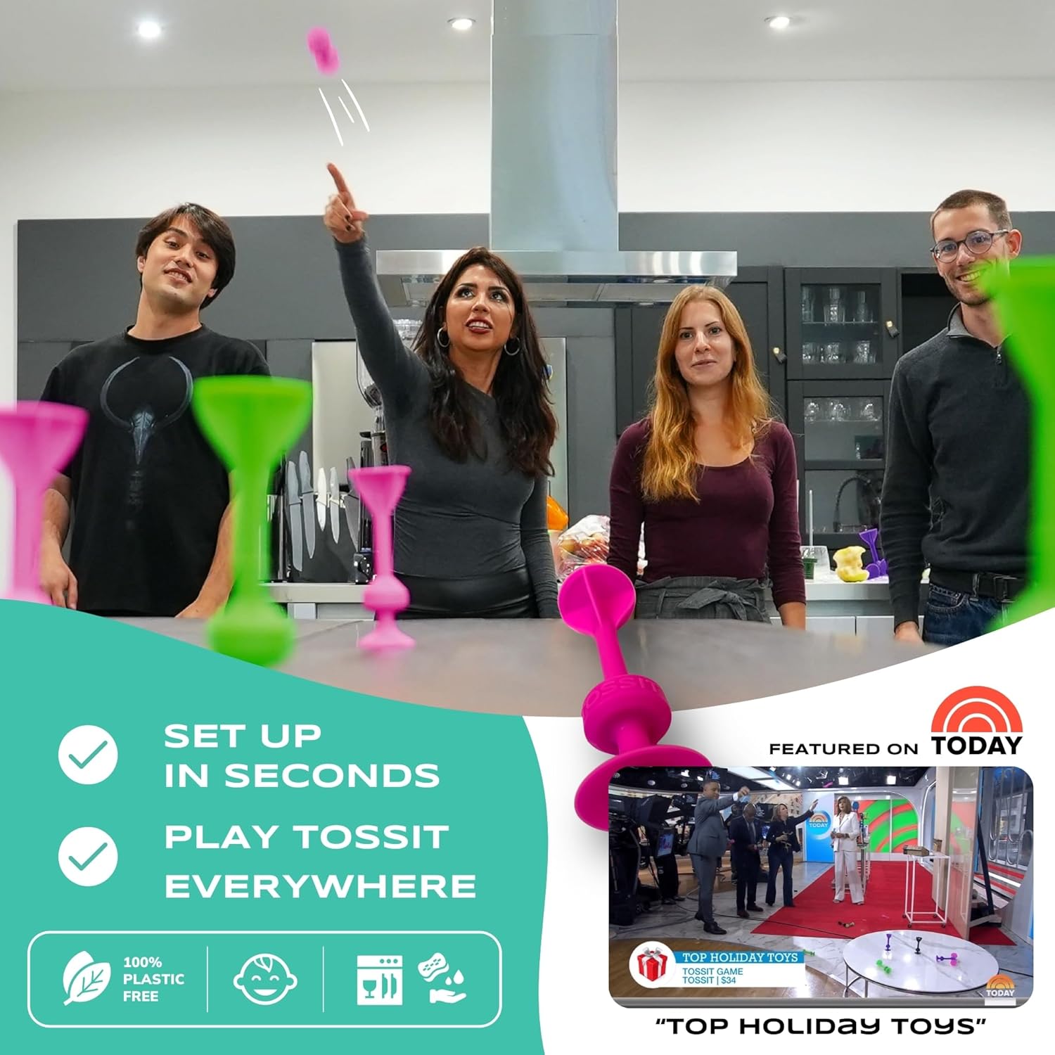 TOSSIT – Dardos de silicona con ventosa