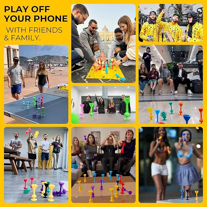 TOSSIT – Dardos de silicona con ventosa