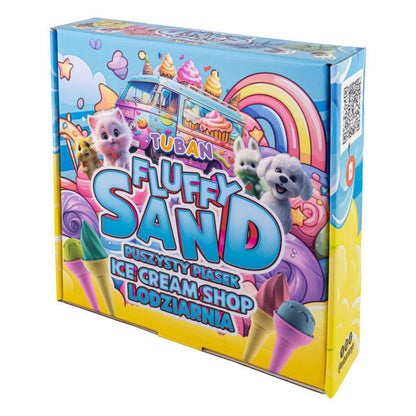 Arena esponjosa - Juego tienda de helados