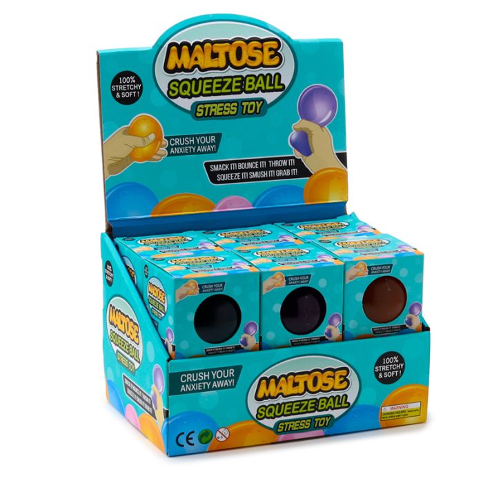 Pelota Antiestres - Squeeze Maltosa (Colores aleatorios)