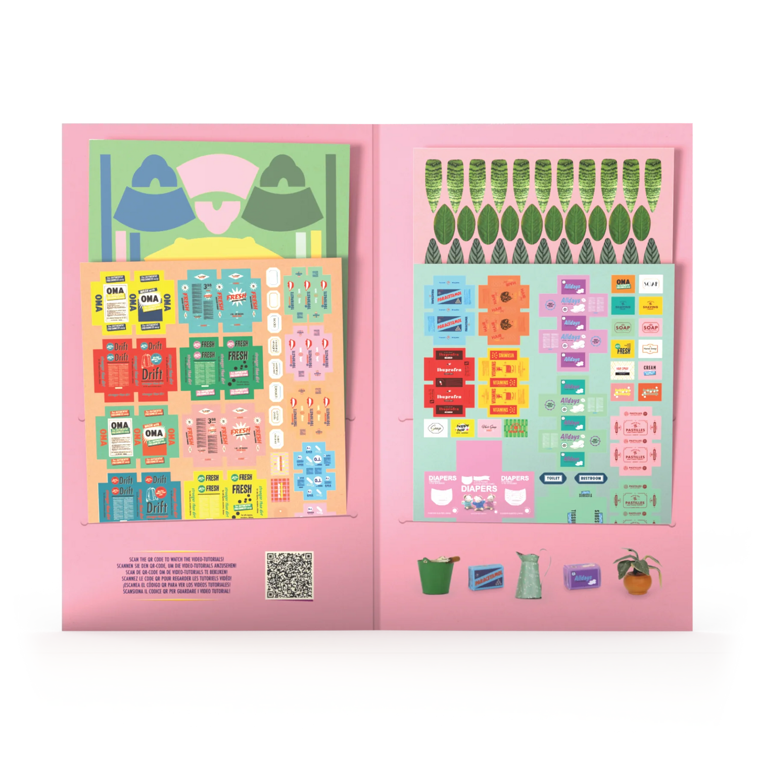Accesorios Recortables - Baño