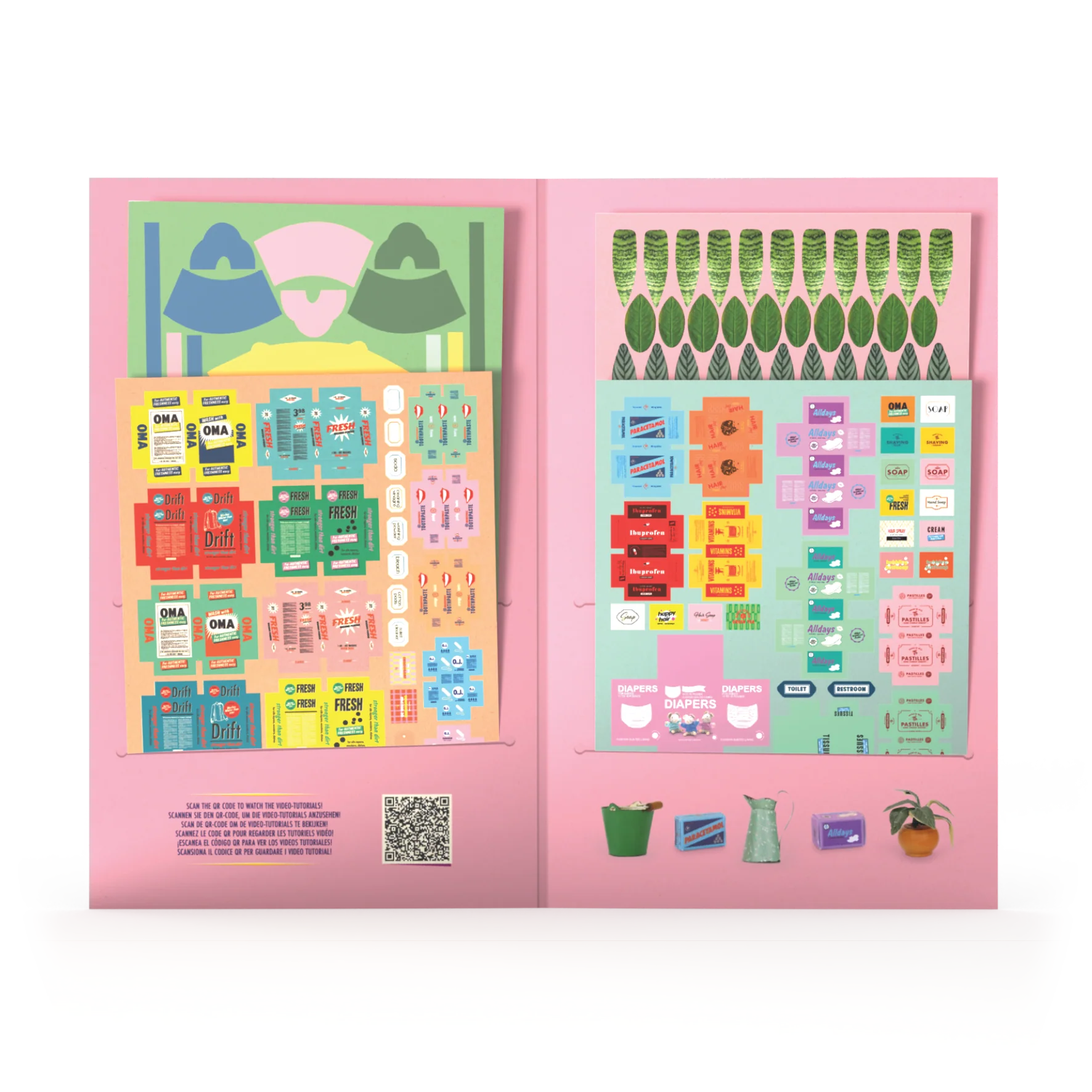 Accesorios Recortables - Baño