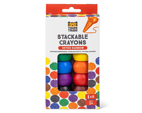 Ceras gordas para dedo - Colores arcoiris