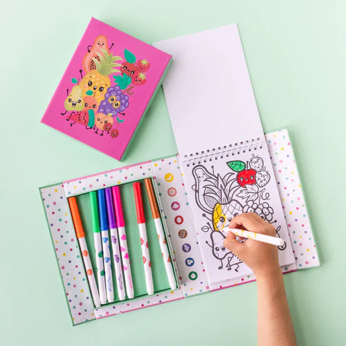 Colorea - Frutas (Con olor)