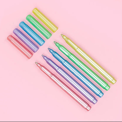Rotuladores Pastel metalizados