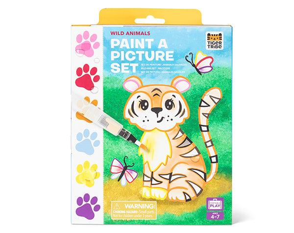 Set de pintura acuarela - Animales salvajes