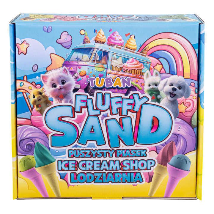 Arena esponjosa - Juego tienda de helados