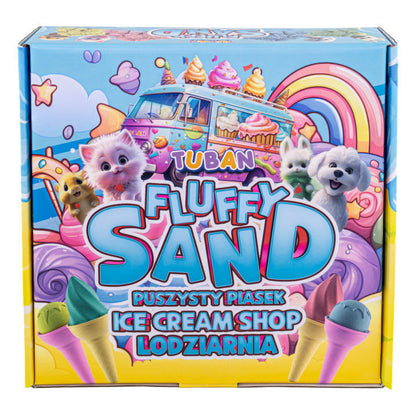 Arena esponjosa - Juego tienda de helados