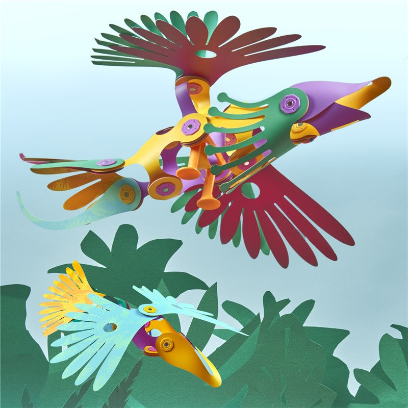 Clixo - Aves Tropicales (22 pcs)