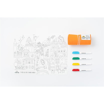 Tapete de silicona para colorear (varios modelos)