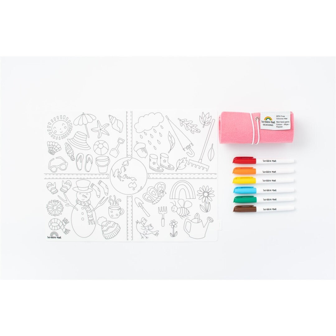 Tapete de silicona para colorear (varios modelos)
