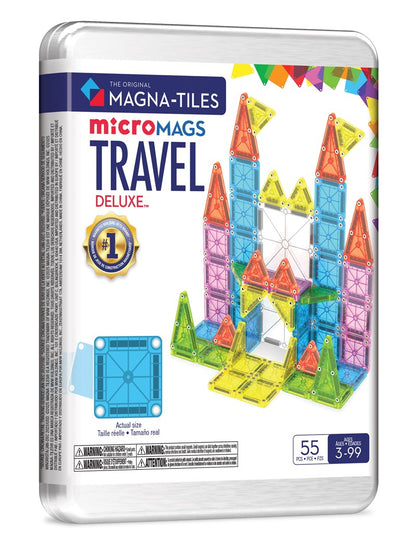 Pack Viaje 55 piezas - MagnaTiles Micromags