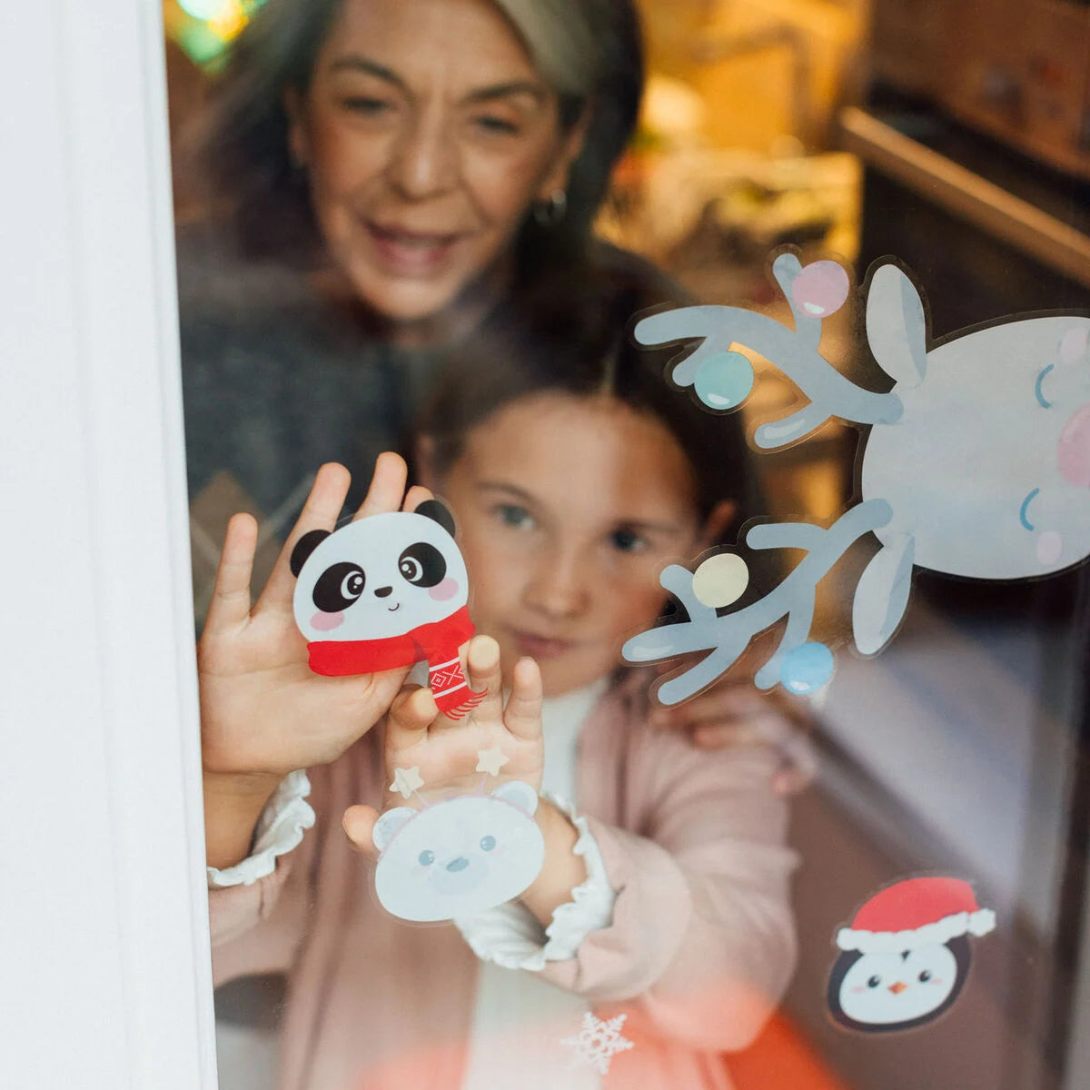 Pegatinas para ventanas - Navidad