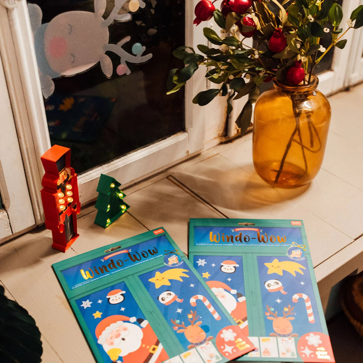 Pegatinas para ventanas - Navidad