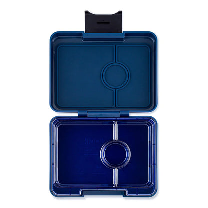 Caja Merienda Yumbox - S - (Snack, 3 compartimentos) - Azul Marino