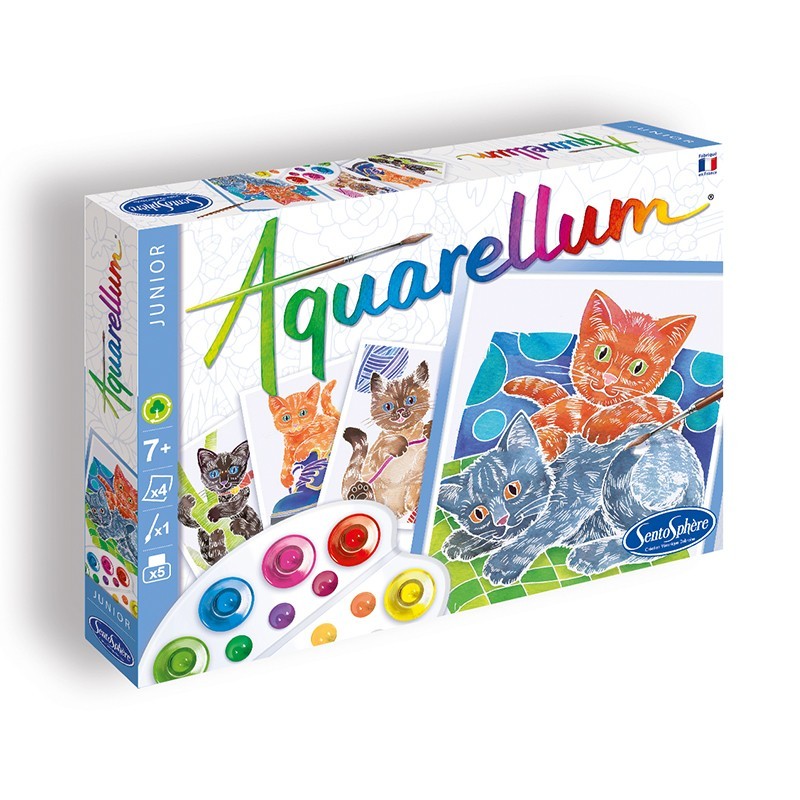 Aquarellum Junior - Gatos