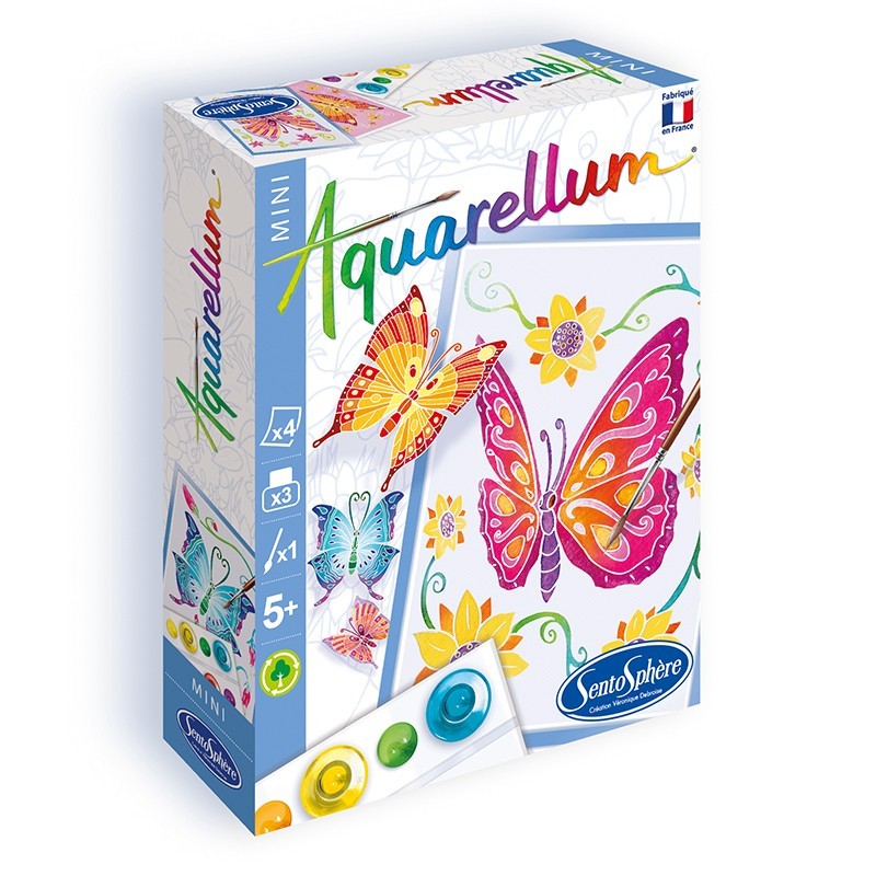 Mini Aquarellum - Mariposas