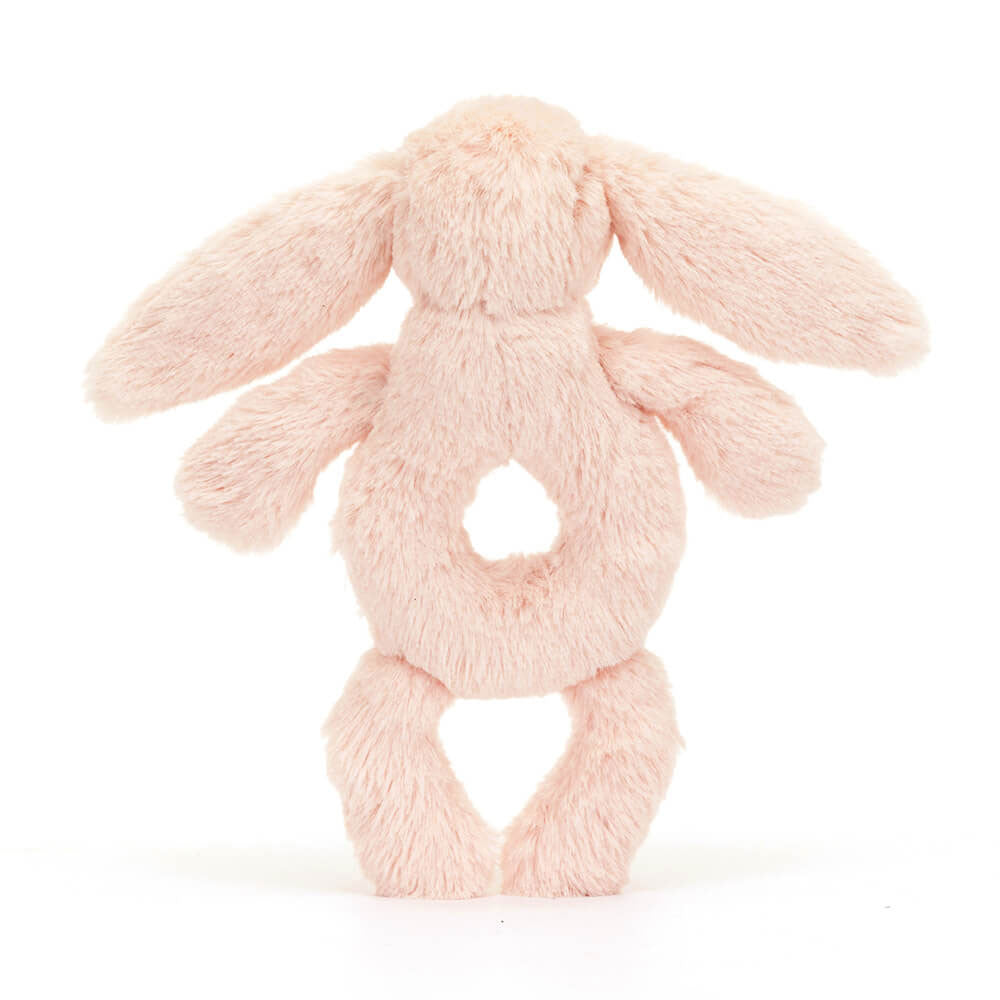 Peluche Sonajero de anillo - Conejo Blush rosa