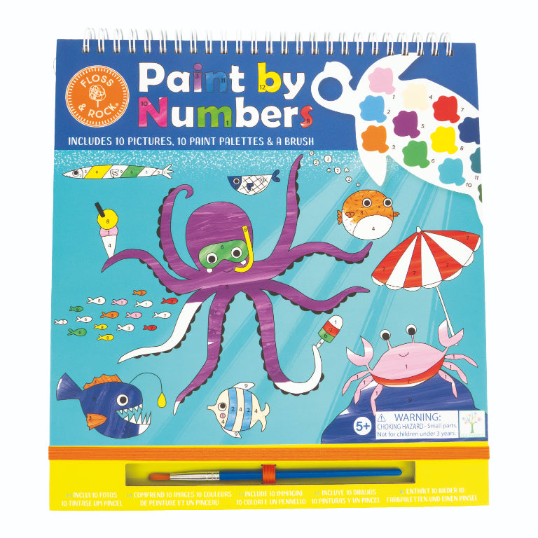 Pinta por números - Océano