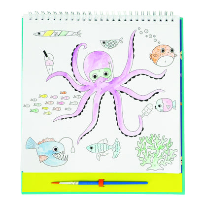 Pinta por números - Océano