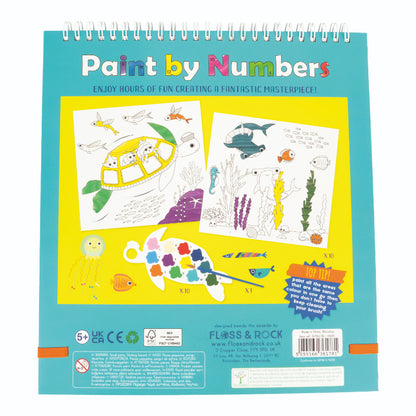 Pinta por números - Océano