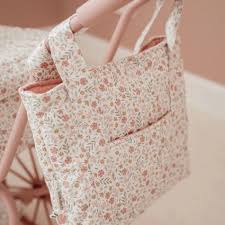 Pañalera / Bolso Cambiador para Muñecas - Soft Flowers