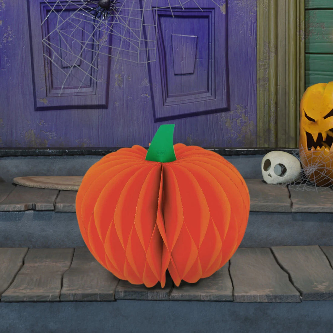 Calabaza de Halloween - Plegable para Colgar