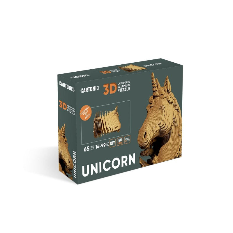 Puzzle 3D - Unicornio