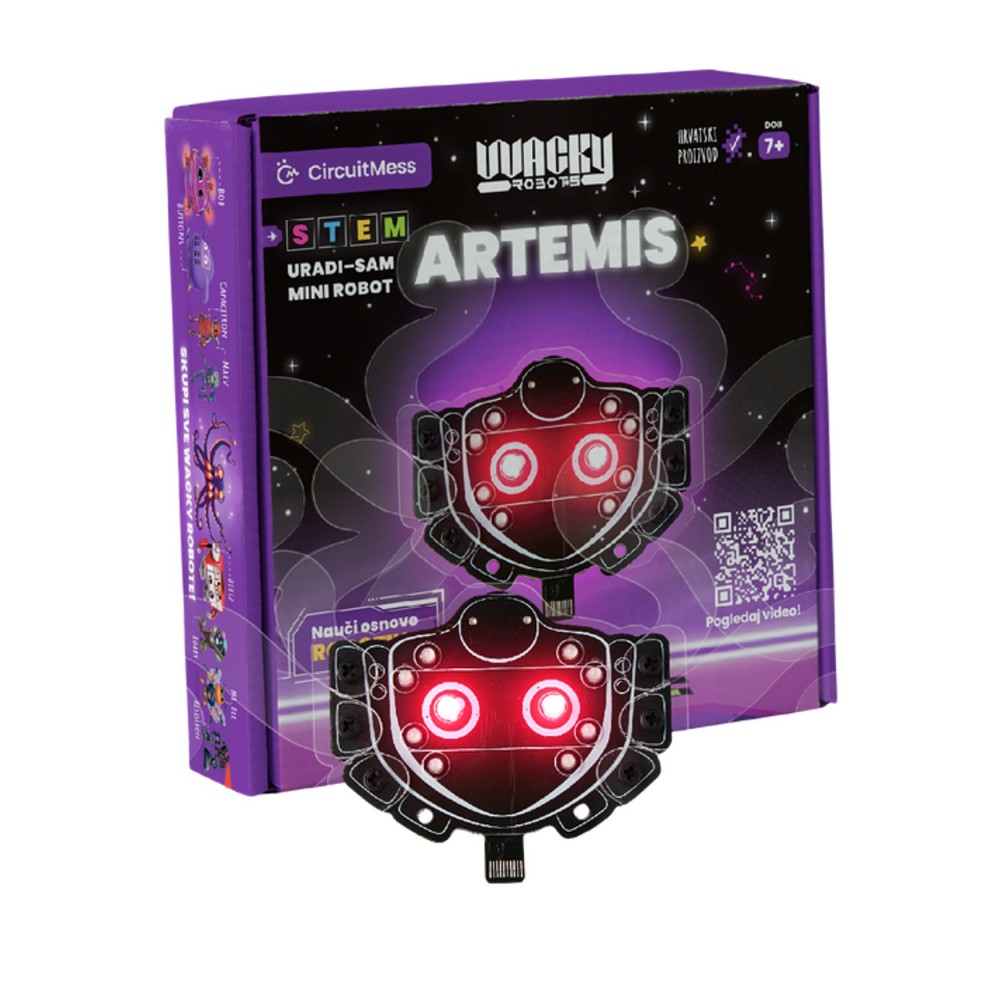 CircuitMess. WACKY ROBOT ELECTRÓNICO ARTEMIS