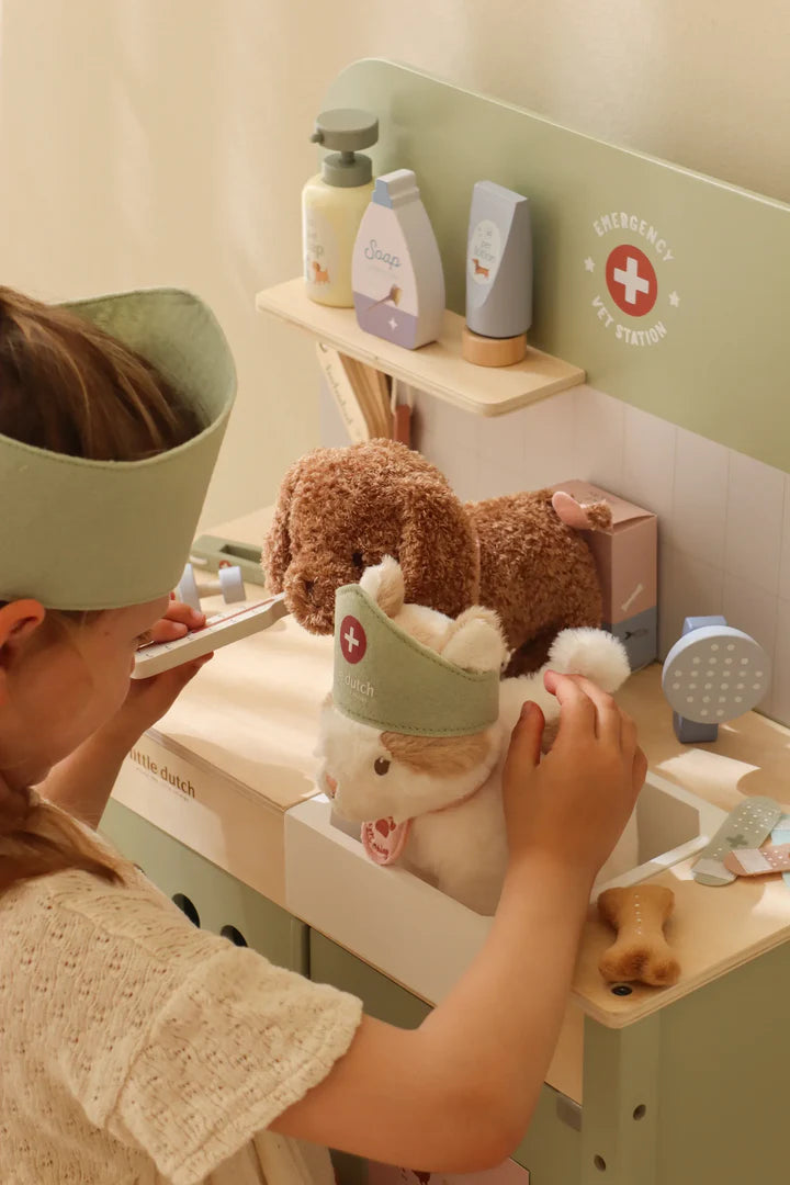 Clínica veterinaria de madera FSC