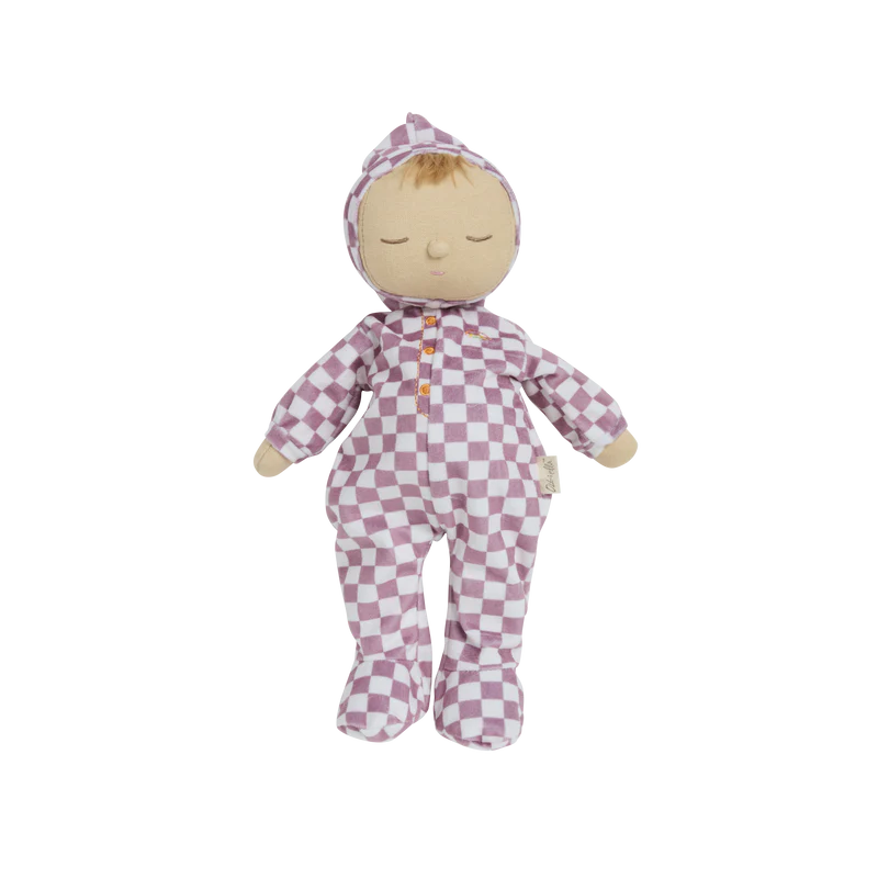 Dozy Dinkum Doll -  Plum Check