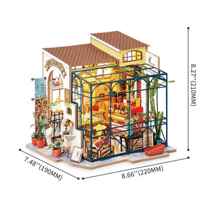 Crea - Escenario Miniatura - Floristería