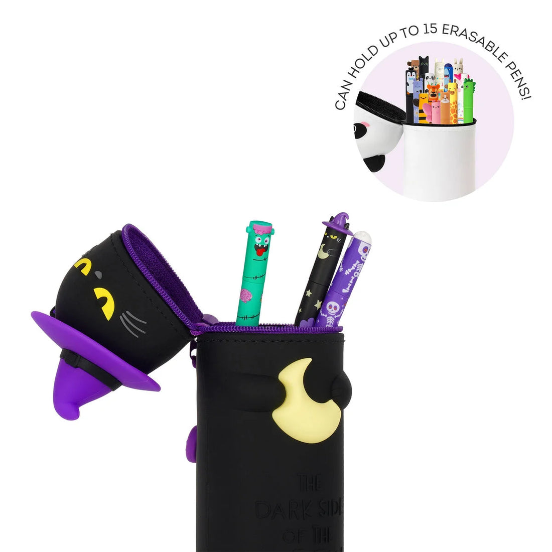Estuche silicona - Gato Halloween