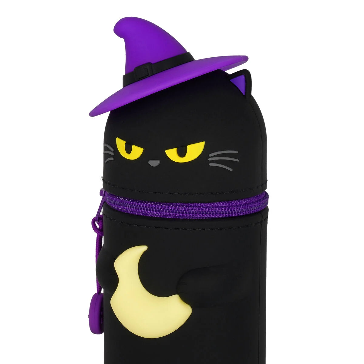 Estuche silicona - Gato Halloween