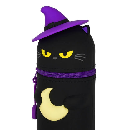 Estuche silicona - Gato Halloween