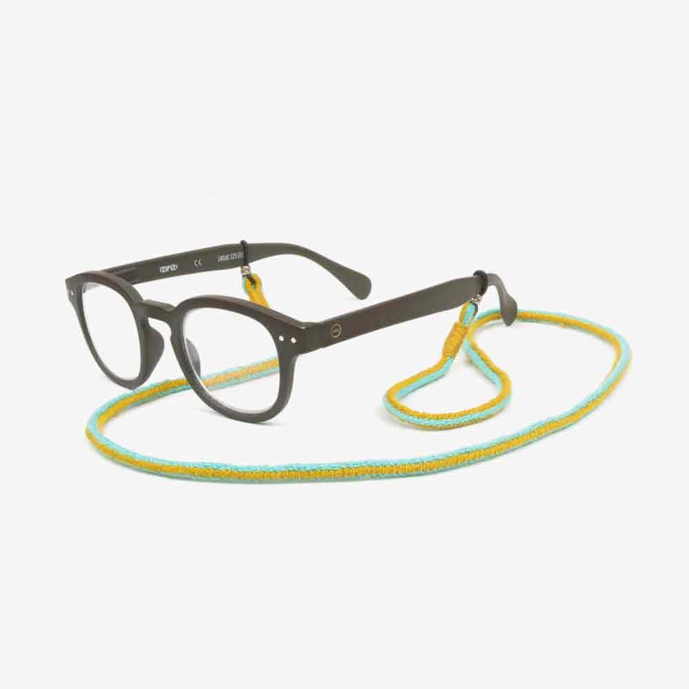 Cordón gafas - Azul y amarillo