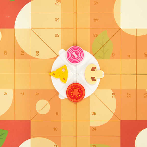 Juego del Parchís - Caja de Pizza