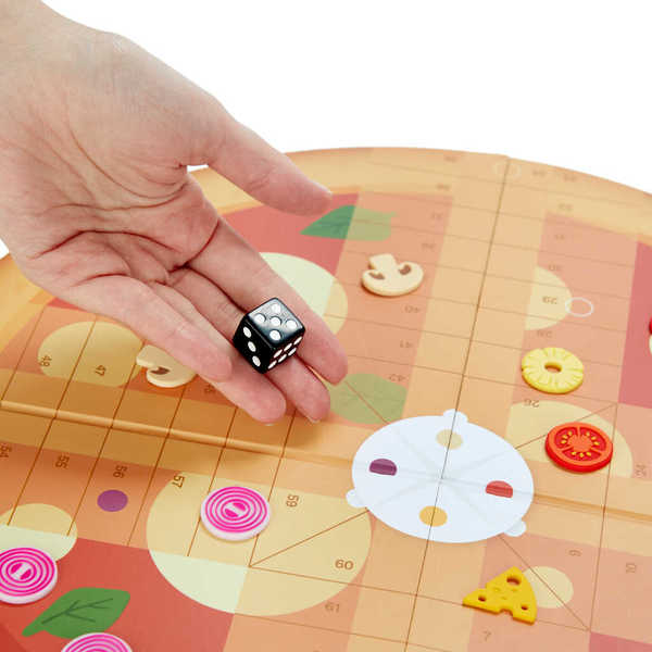 Juego del Parchís - Caja de Pizza