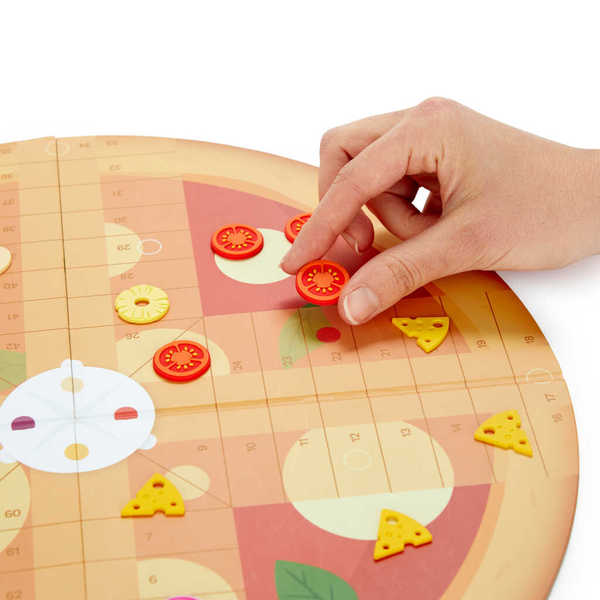 Juego del Parchís - Caja de Pizza