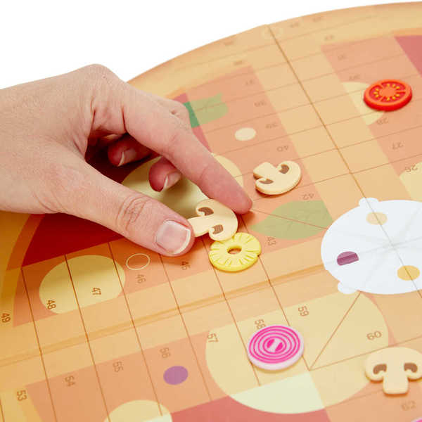 Juego del Parchís - Caja de Pizza