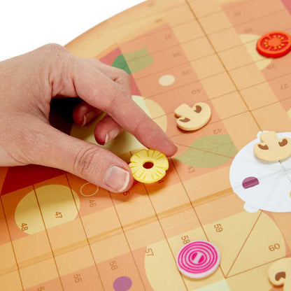 Juego del Parchís - Caja de Pizza